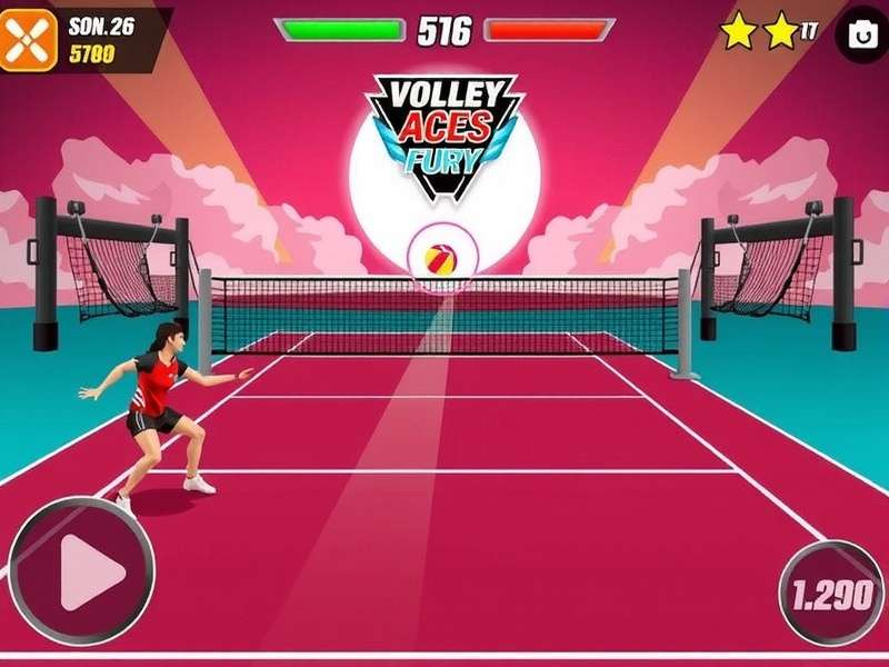 Volley Aces Fury Gameplay Screenshot